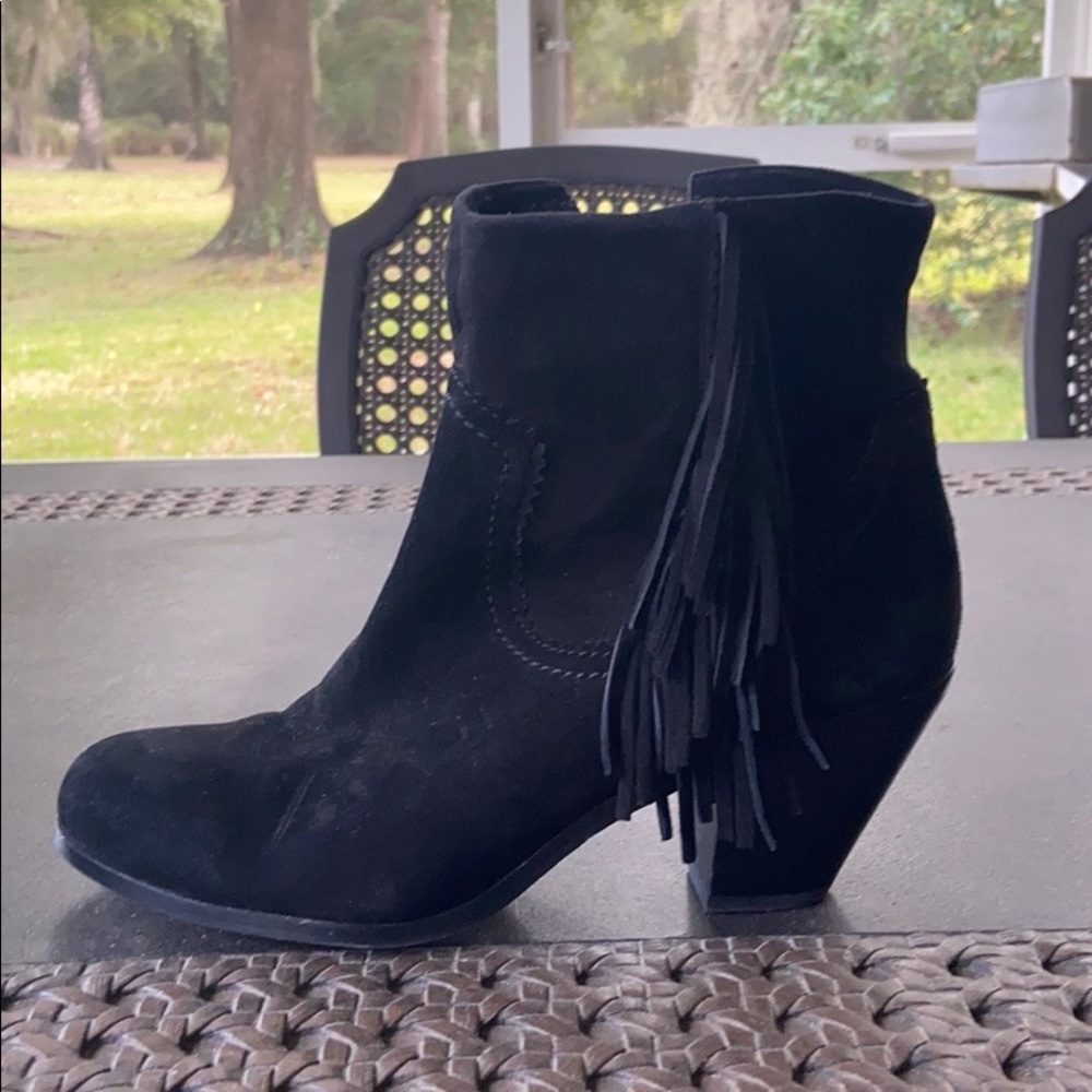 Sam Edelman suede short boots